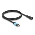 Delock HDMI удължителен кабел, 48 Gbps, 8K, 60HZ, 1м (DELOCK-81997) - smartx