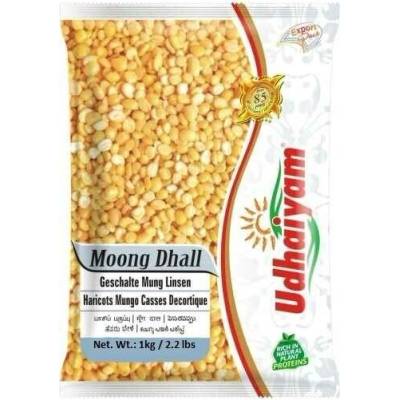 Udhaiyam indická fazole Moong Dhall 1000 g