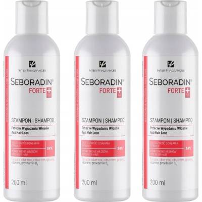 Seboradin Forte šampón proti vypadávaniu vlasov 200 ml