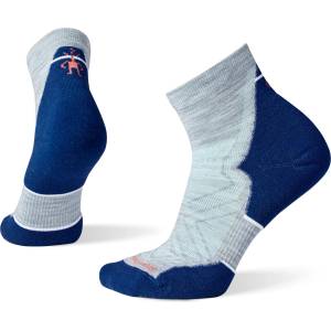 Smartwool Дамски чорапи за бягане Smartwool Women's Run Targeted Cushion Ankle Running socks - Light Gray - размер 42-45 (EU) (201-4490-0313)