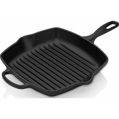 Le Creuset 20183260000422 Grilovacia panvica Signature štvorcová 26 cm čierna