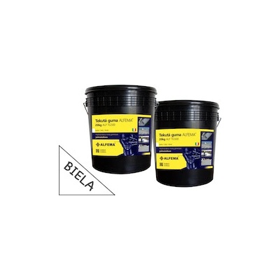 SET 2x Tekutá guma ALFEMA TG500 biela 20 kg (40kg) (SET 40kg DOPRAVA ZDARMA! NOVÉ BALENIE, PÔVODNÁ RECEPTÚRA!)