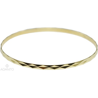 ADANITO BRNK1300G Pevný zlatý náramek 70 mm cm 2.73 g – Zbozi.Blesk.cz