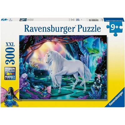 Ravensburger Пъзел Ravensburger от 300 XXL части - Приказен еднорог (12000870)