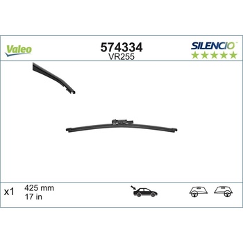 Image 1 of Valeo Silencio 425 mm 574334