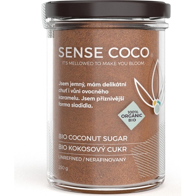 Sense Coco Bio kokosový cukr ve skle 250 g