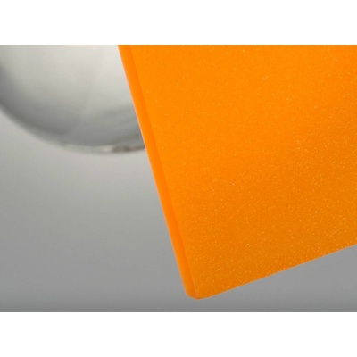 Röhm Pískované Plexiglas Satinice 6 mm 2H12 DC pumpkin 1520 x 2030 mm oranžový 1 ks