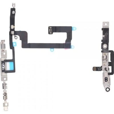 Flex kabel tlačítka zapínání + hlasitosti + kovová destička pro Apple iPhone 14
