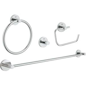 GROHE Essentials - Комплект аксесоари за баня, хром 40823001 (40823001)