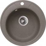 Inter Ceramic Гранитна мивка icgs 8301 gray - за монтаж върху плот (icgs 8301 gray) Мивка за вграждане