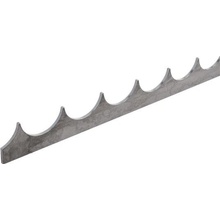 PSG Ochranný oceľový hrebeň proti prelezeniu brány 61.095, 200 cm