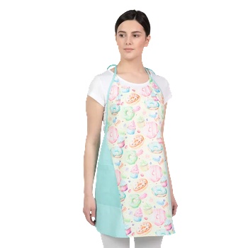 Martexd Цветна дамска престилка Donuts от секцията престилки в ВВМ-М ООД (M-362B)