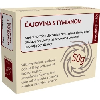 Hanus Bylinné prípravky čajovina s Tymiánom 50 g