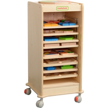 Masterkidz Skriňa na ukladanie vzdelávacích tabúľ
