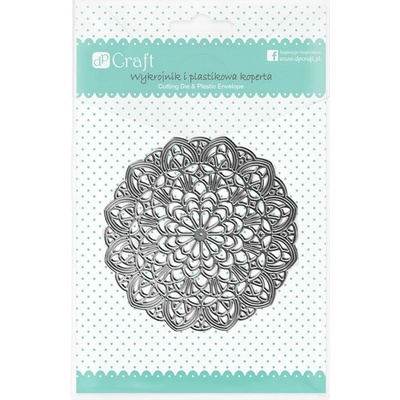 Dp Craft Mandala vyřezávací kovová šablona 1 ks – Zboží Mobilmania