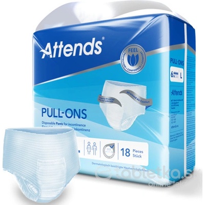 Attends Pull-Ons Plus 6 L 18 ks