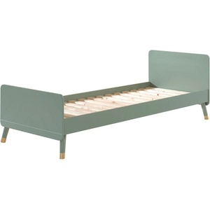 VIPACK Маслиненозелено детско легло от борова дървесина , 90 x 200 cm Billy - Vipack (BIBE9016)