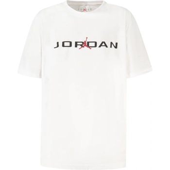 Nike Детска тениска с къс ръкав jordan, Размер 12-13a, Цвят Бяло (95d628_biwhite)