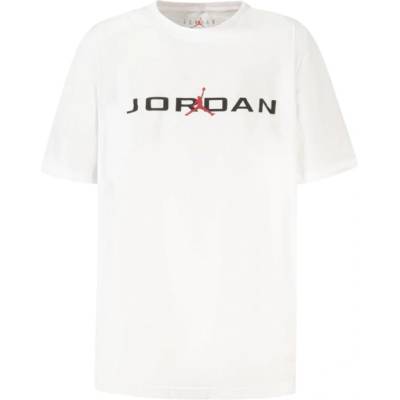 Nike Детска тениска с къс ръкав jordan, Размер 12-13a, Цвят Бяло (95d628_biwhite)