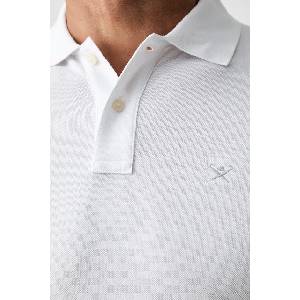 Hackett London тениска с яка мъжка от памук (HM5600239)