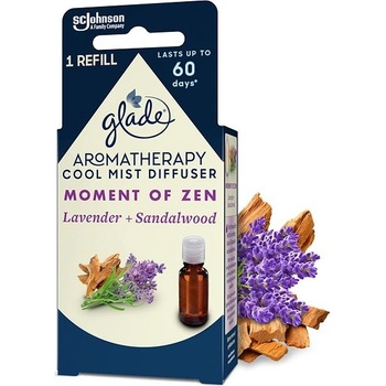 Glade Aromatherapy Cool Mist Diffuser Moment of Zen náplň 17,4 ml