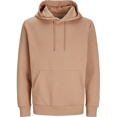 Jack & Jones mikina s kapucí Classic Hood unisex COT423902ao200 warm taupe
