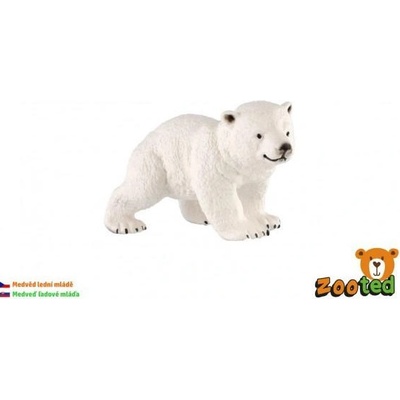 zooted Medveď ľadové mláďa plast 6cm