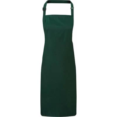 Premier Workwear Voděodolná pracovní zástěra odolná vůči bělícím prostředkům Zelená lahvová 72x86cm PW115