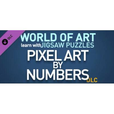 Pale Blue Dot World of Art learn with Jigsaw Puzzles Pixel Art by Numbers (PC)