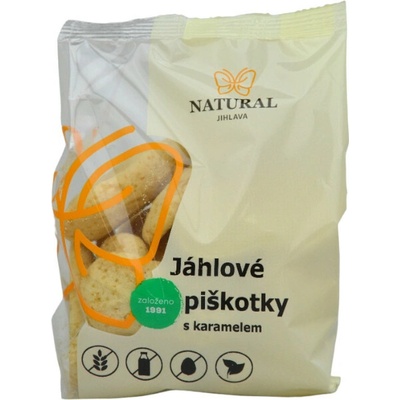 Natural jačmenné piškotky s Vegan karamelom bezlepkové 150 g