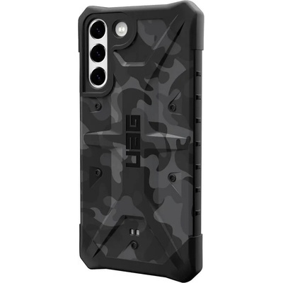 Urban Armor Gear Противоударен Калъф за Samsung S22 Plus, UAG Pathfinder Camo Case, Черен (810070368692)
