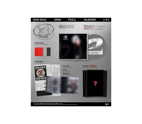 GI-DLE - 2 - Jewel Case Version CD
