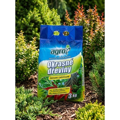 Agro hnojivo pro okrasné dřeviny 3 kg