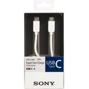 Sony CP-CC100 USB-C na USB-C 2.0, 100cm, bílý