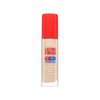 Rimmel London Lasting Finish 35HR SPF20 Full Coverage Lightweight Foundation дълготраен фон дьо тен за изравняване тена на кожата 100 30 ml
