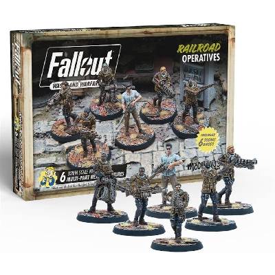 Fallout: Wasteland Warfare - Railroad: Operatives - EN (Modiphius)
