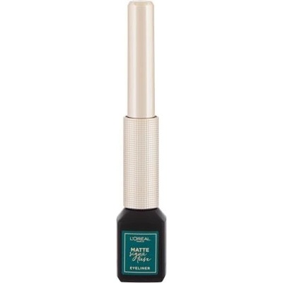 L'Oréal Paris Matte Signature vodeodolná očná linka tekuté linky 04 Emeraude Signature 3 ml