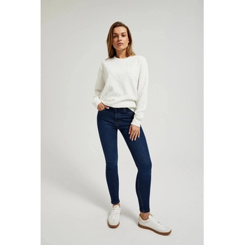 Moodo Сини памучни тесни дънки Moodo Moodo | Bezhov | ЖЕНИ | 36