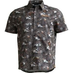 Zimtstern Мъжка фланелка с къс ръкав за колоездене Zimtstern Braapz Riding Shirt S/S Cycling jersey - Pirate Black (056-3317-0212)