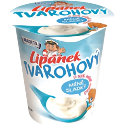 Madeta Lipánek tvarohový se sníženým obsahem cukru 130 g – Zboží Dáma