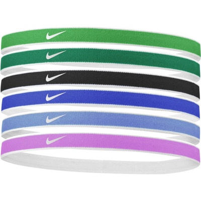 Nike elastic Headband 6PK SG/MA/WH Mix