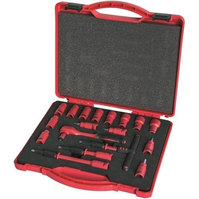 Haupa Sada s ráčnou 1/4“, 18 ks 220576