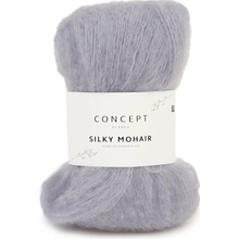 SILKY MOHAIR Katia Farby SILKY MOHAIR: 104 perlová šedá