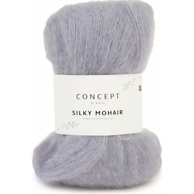 SILKY MOHAIR Katia Farby SILKY MOHAIR: 104 perlová šedá