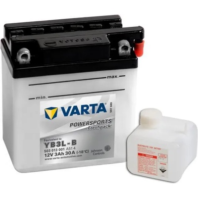VARTA Powersports Freshpack 12V 3Ah right+ YB3L-B 503013001A514