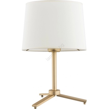 Image 1 of Argon 8318 - Настолна лампа CAVALINO 1xE27/15W/230V 39 см кремав/златист (AR8318)