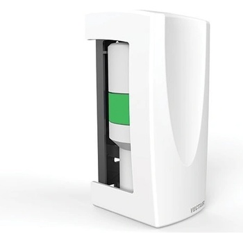 V-AIR SOLID plastový držiak na pasívne osviežovače vzduchu, biely