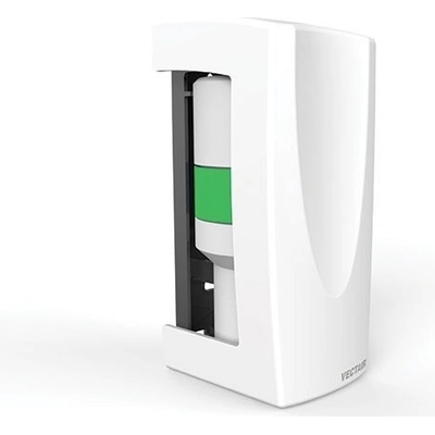 V-AIR SOLID plastový držiak na pasívne osviežovače vzduchu, biely