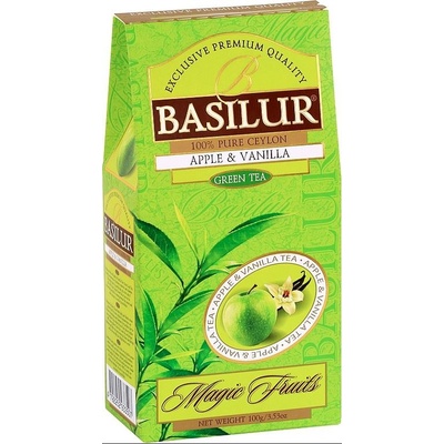 Basilur Magic Green Apple & Vanilla papír 100 g