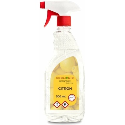ANTIVIRAL dezinfekcia na ruky Citrón 500 ml sprej